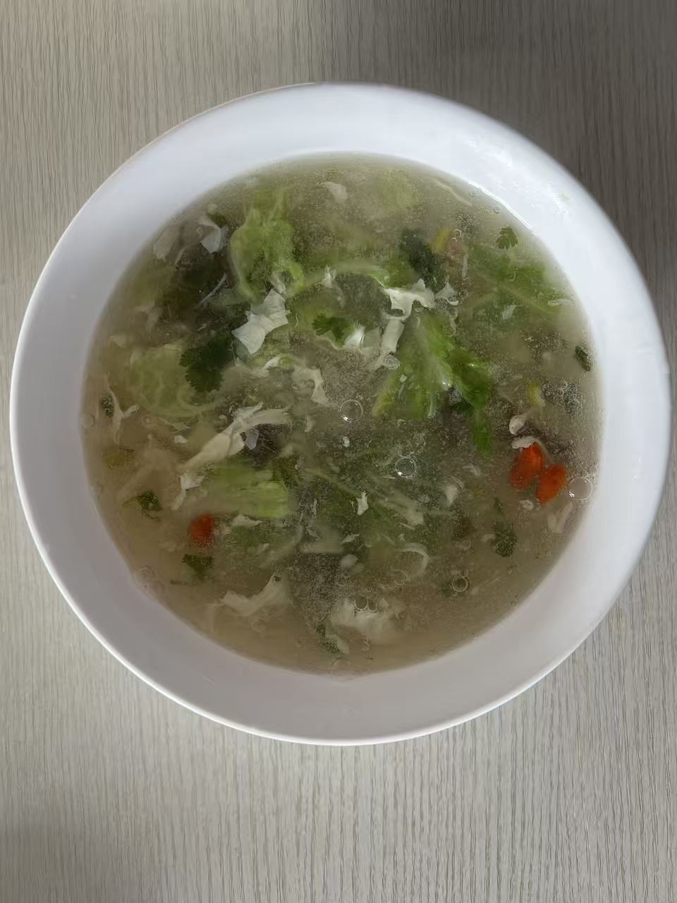 鸡蛋营养蔬菜汤