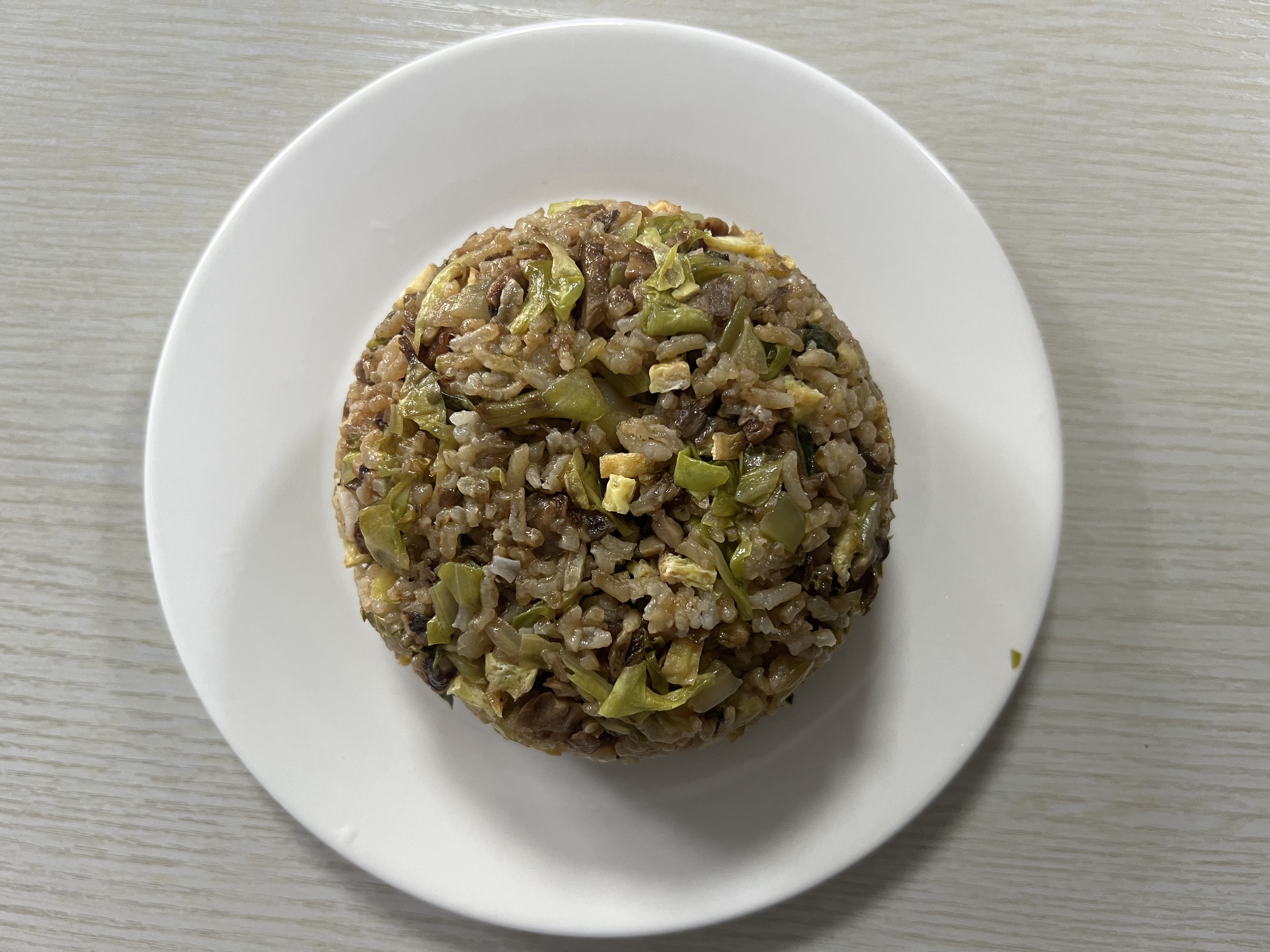 蘑菇蛋炒饭