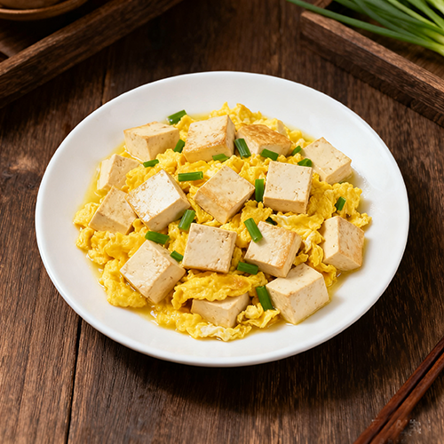 鸡蛋炒豆腐