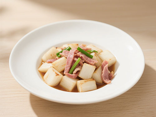 茭白肉丝